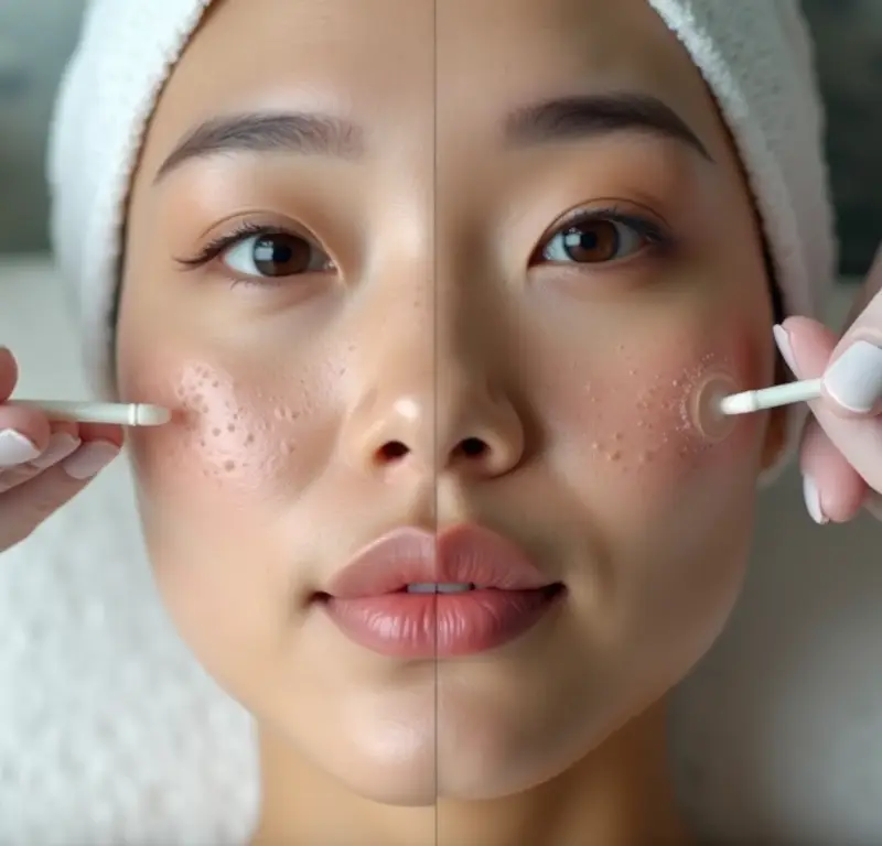 รักษา หลุม สิว ด้วย กรด tca