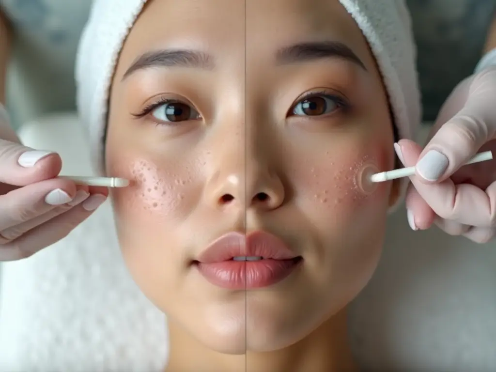 รักษาหลุมสิวด้วยกรด TCA: วิธีและผลลัพธ์ที่คุณควรรู้