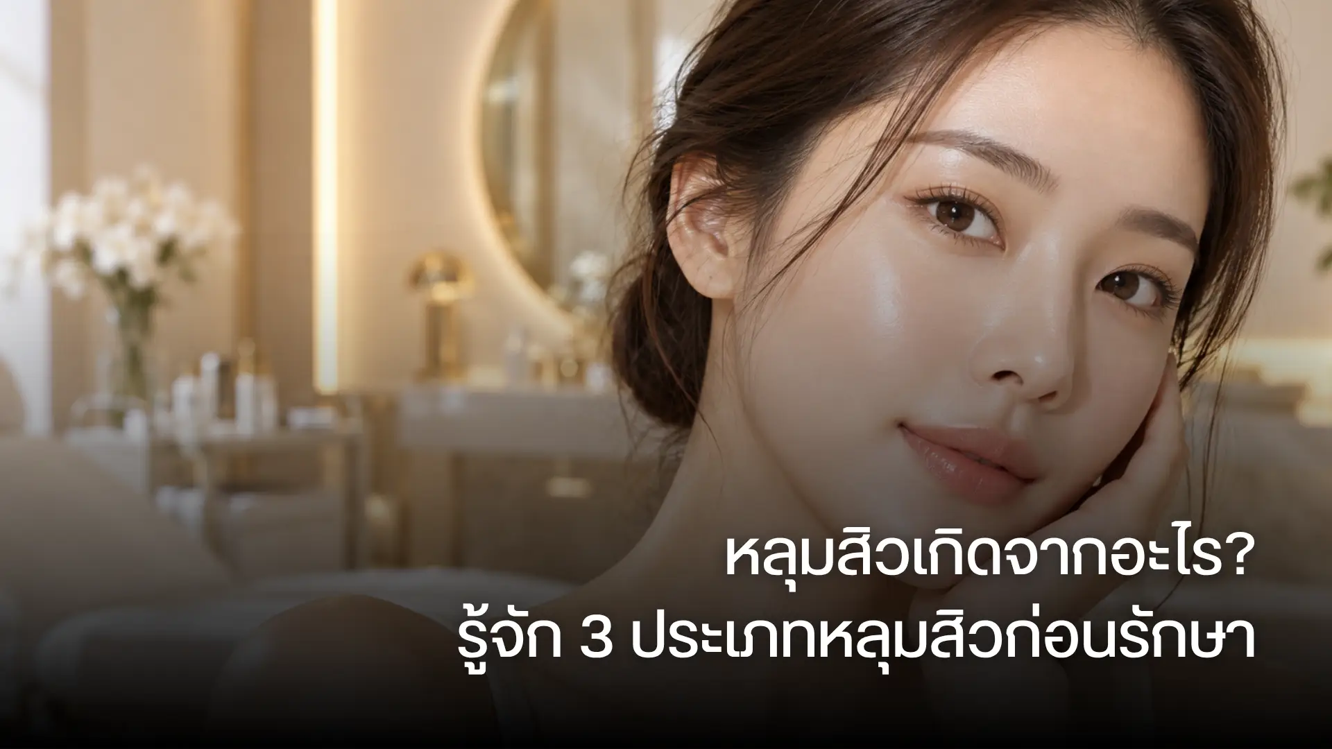 หลุมสิวเกิดจากอะไร? รู้จัก 3 ประเภทหลุมสิวก่อนรักษา